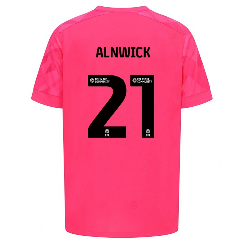 Danxen Damen Jak Alnwick #21 Trikot Rosenrosa Torwarttrikot 2025/26 Schweiz