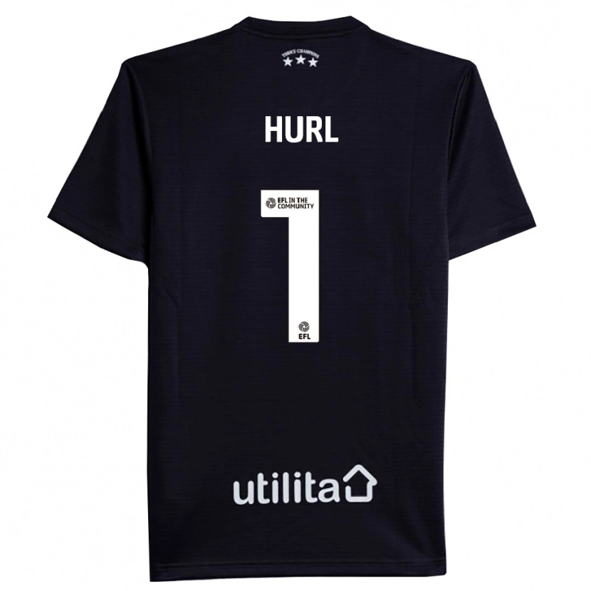 Danxen Damen Francis Hurl #1 Trikot Schwarz Weiß Torwarttrikot 2025/26 Schweiz