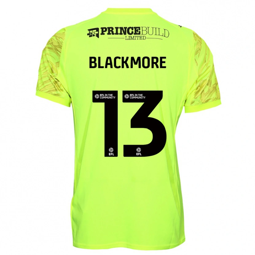 Danxen Damen Will Blackmore #13 Trikot Leuchtendes Grün Schwarz Torwarttrikot 2025/26 Schweiz