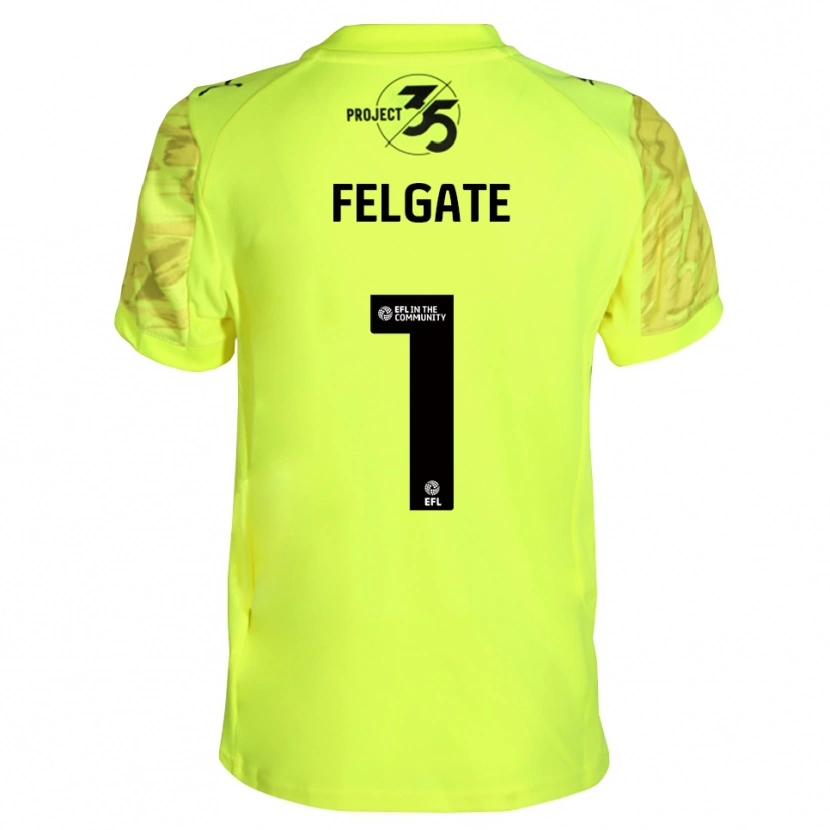 Danxen Damen Lily Felgate #1 Trikot Leuchtendes Grün Schwarz Torwarttrikot 2025/26 Schweiz