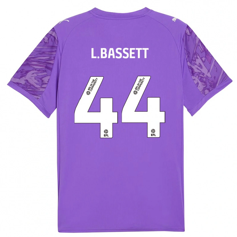 Danxen Damen Louis Bassett #44 Trikot Lila Weiß Torwarttrikot 2025/26 Schweiz