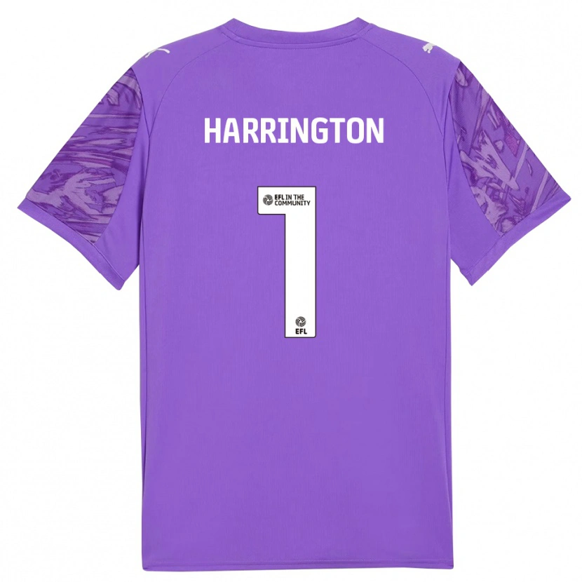 Danxen Damen David Harrington #1 Trikot Violett Rot Torwarttrikot 2025/26 Schweiz