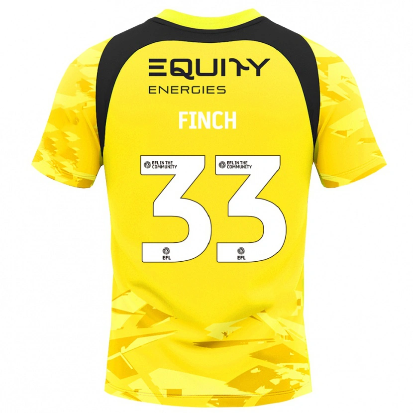Danxen Damen Tom Finch #33 Trikot Hellgelb Glack Torwarttrikot 2025/26 Schweiz