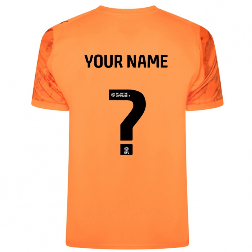 Danxen Damen Notts County Trikot Orange Schwarz Torwarttrikot 2025/26 Schweiz