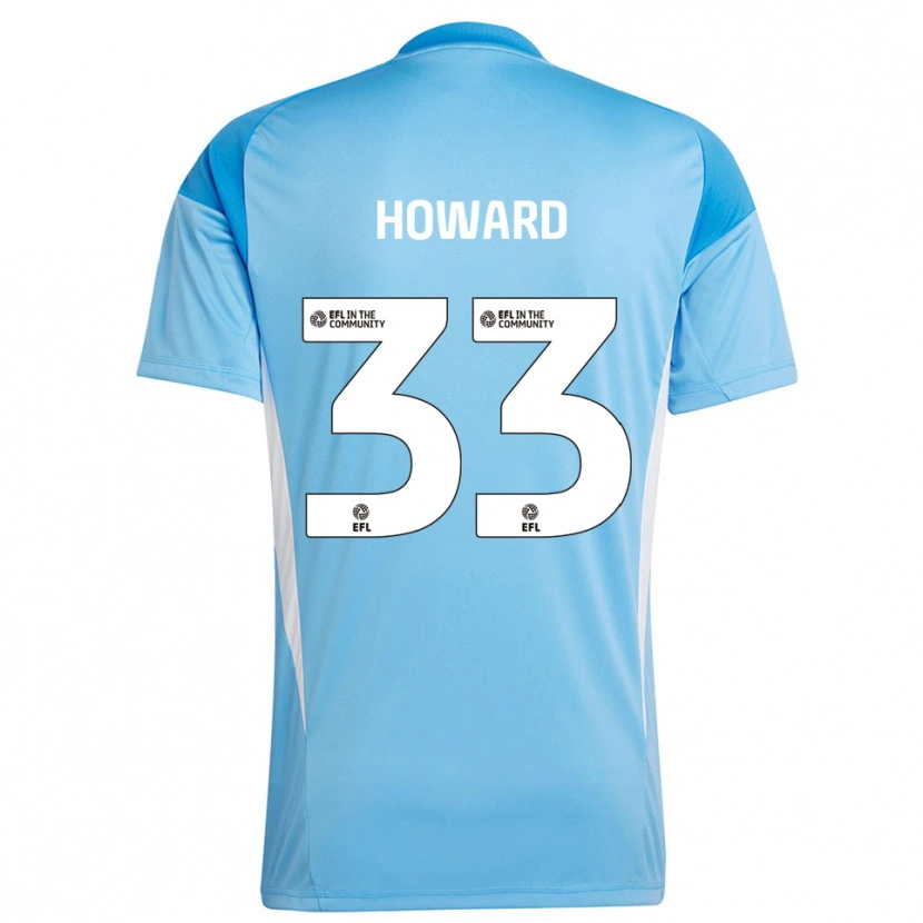 Danxen Damen Mark Howard #33 Trikot Himmelblau Torwarttrikot 2025/26 Schweiz