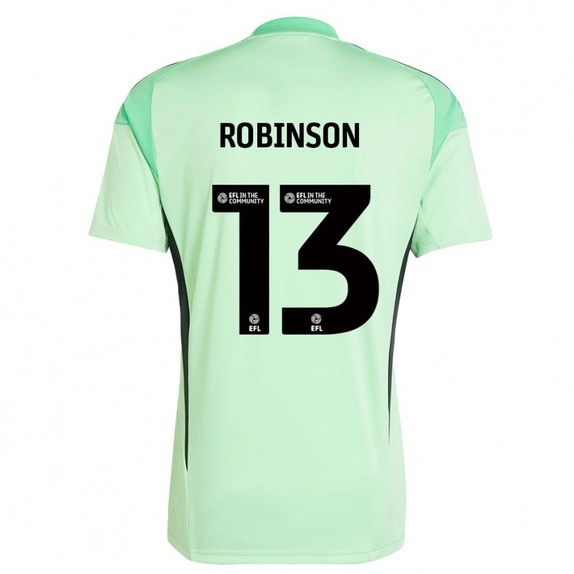 Danxen Damen Anton Robinson #13 Trikot Hellgrün Schwarz Torwarttrikot 2025/26 Schweiz