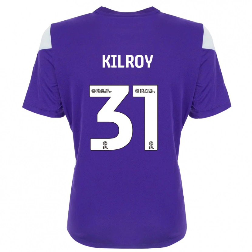 Danxen Damen Jenson Kilroy #31 Trikot Violett Weiß Torwarttrikot 2025/26 Schweiz