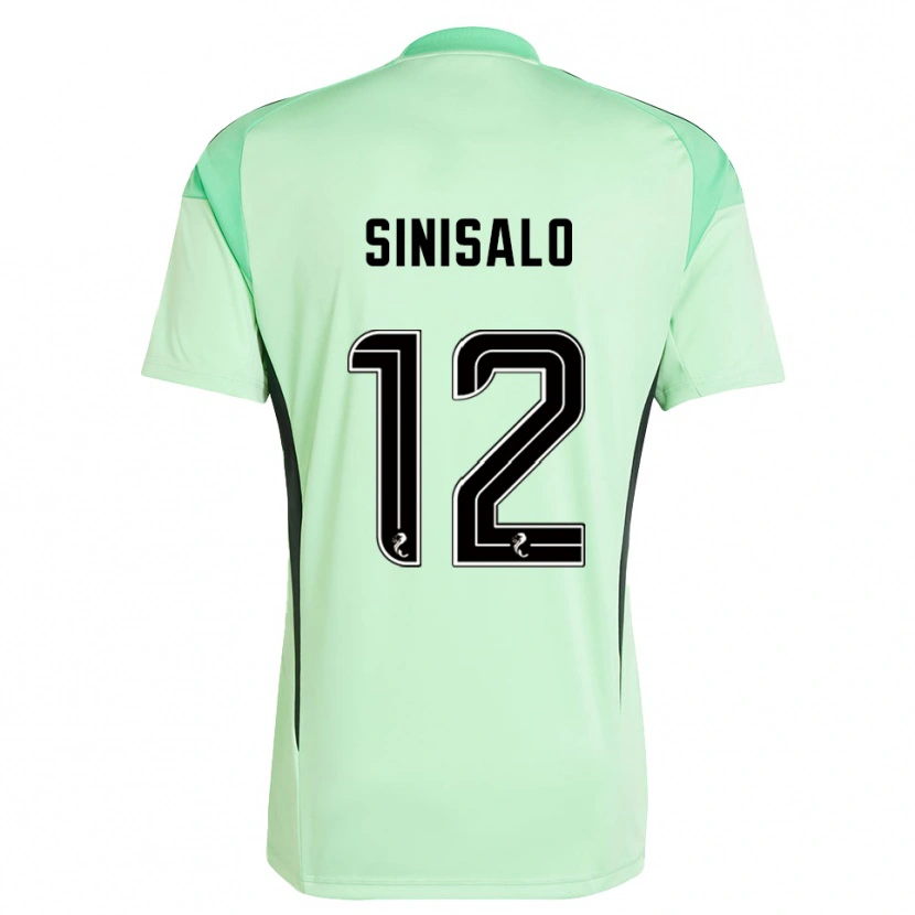 Danxen Damen Viljami Sinisalo #12 Trikot Hellgrün Schwarz Torwarttrikot 2025/26 Schweiz