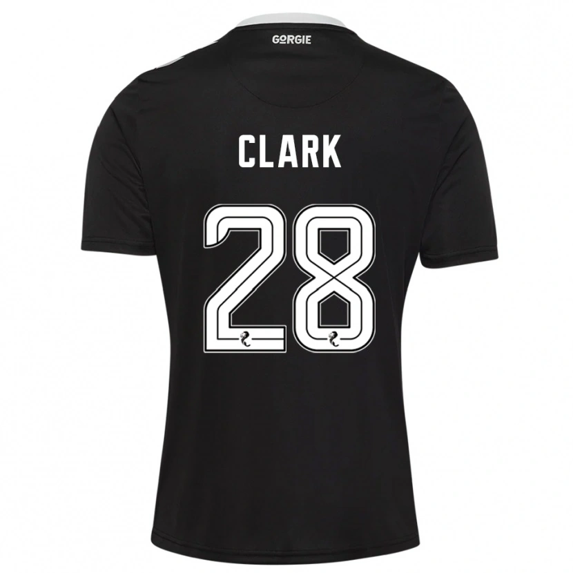 Danxen Damen Zander Clark #28 Trikot Schwarz Bordeaux Torwarttrikot 2025/26 Schweiz