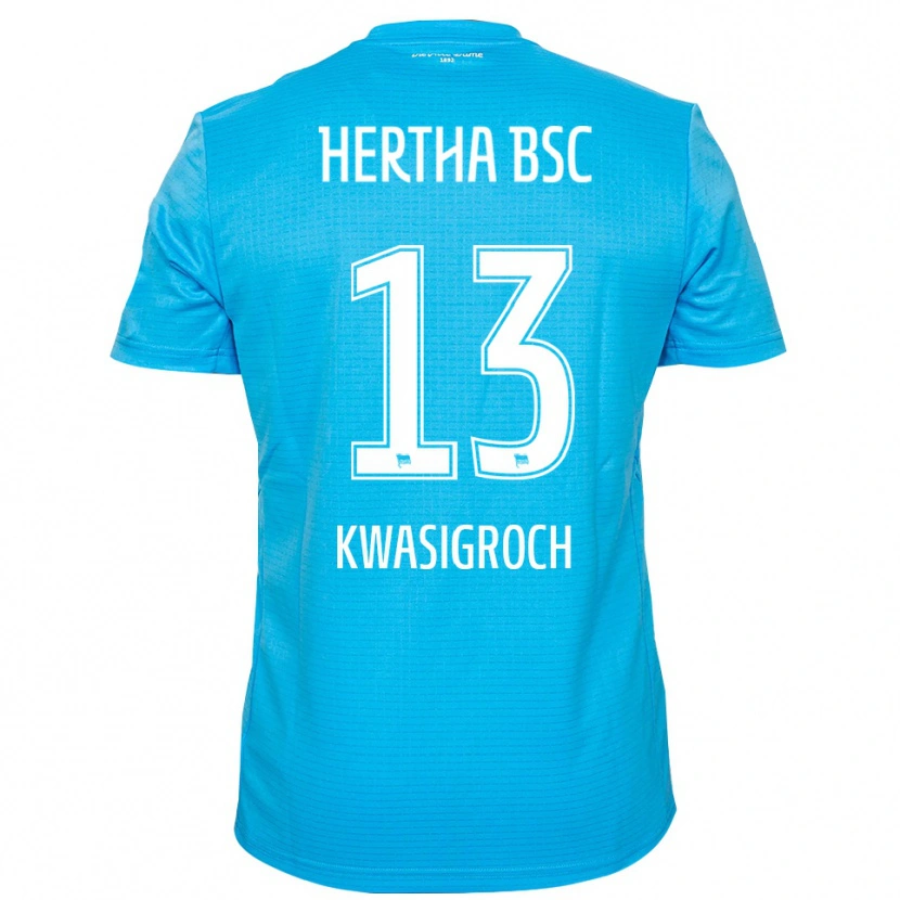 Danxen Damen Robert Kwasigroch #13 Trikot Hellblau Weiß Torwarttrikot 2025/26 Schweiz
