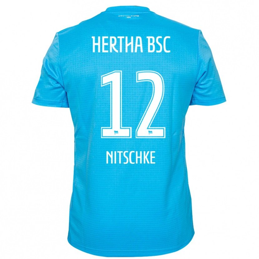 Danxen Damen Til Nitschke #12 Trikot Hellblau Weiß Torwarttrikot 2025/26 Schweiz
