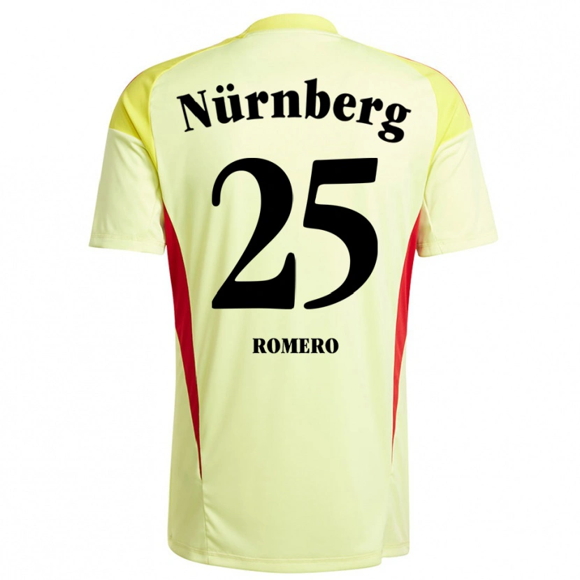 Danxen Damen Lourdes Romero #25 Trikot Gelb Schwarz Torwarttrikot 2025/26 Schweiz