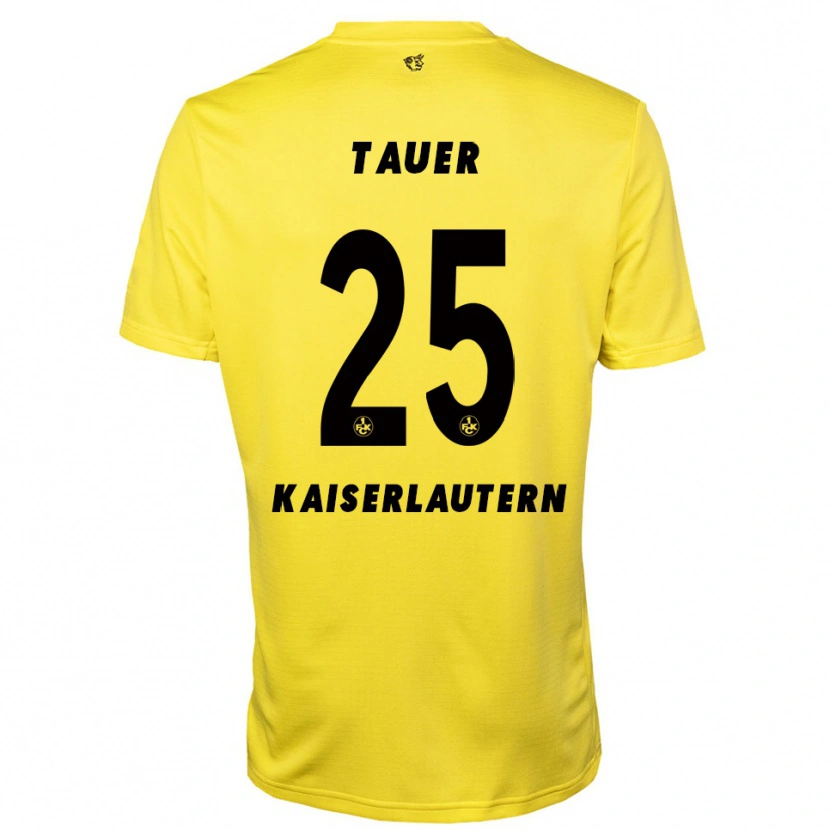 Danxen Damen Luca Tauer #25 Trikot Gelb Schwarz Torwarttrikot 2025/26 Schweiz