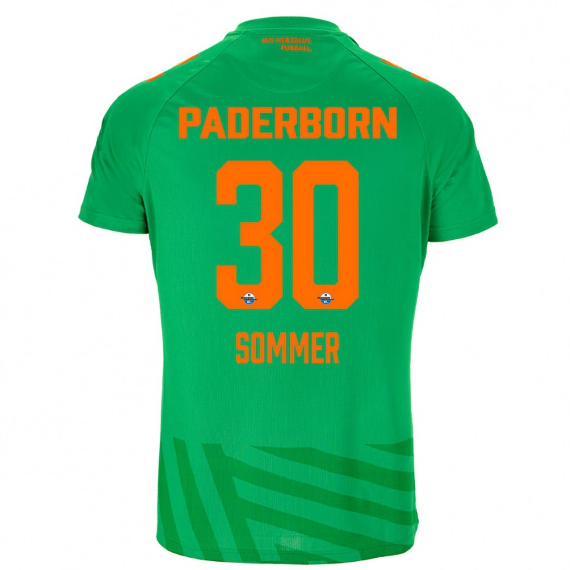 Danxen Damen Konstantin Sommer #30 Trikot Grün Orange Torwarttrikot 2025/26 Schweiz