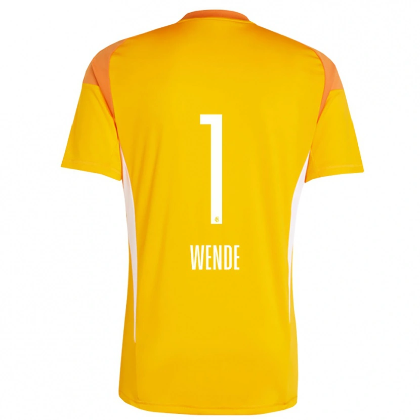Danxen Damen Johanna Wende #1 Trikot Gelb Orange Torwarttrikot 2025/26 Schweiz