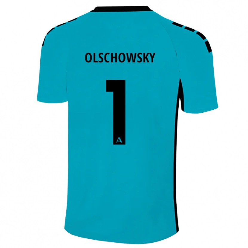 Danxen Damen Jan Olschowsky #1 Trikot Cyan Torwarttrikot 2025/26 Schweiz