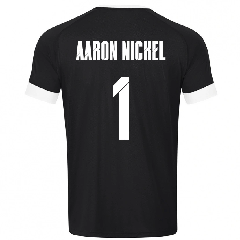 Danxen Damen Arvit Aaron Nickel #1 Trikot Schwarz Weiß Torwarttrikot 2025/26 Schweiz