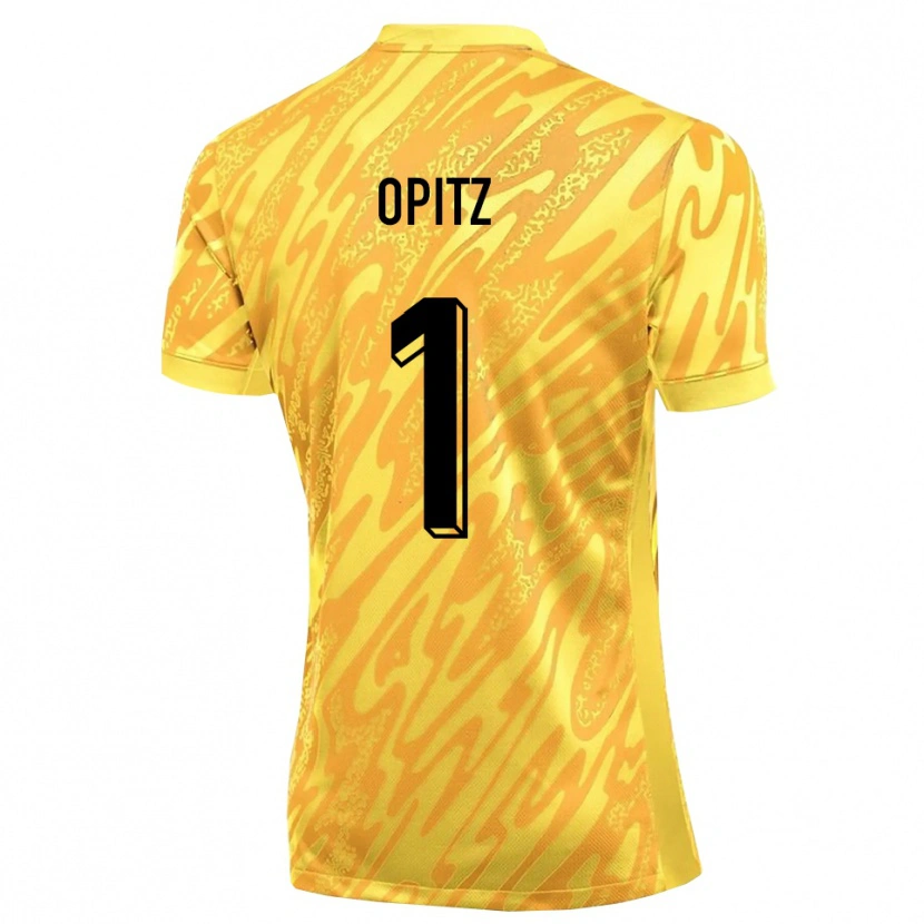 Danxen Damen Tom Opitz #1 Trikot Gelb Orange Torwarttrikot 2025/26 Schweiz