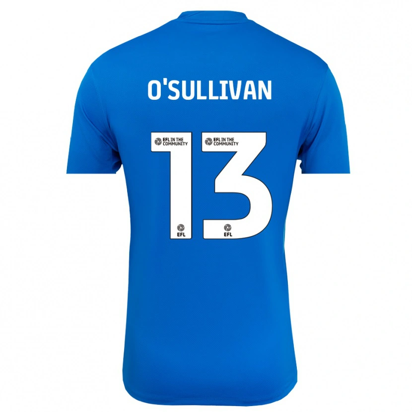 Danxen Damen William O'Sullivan #13 Trikot Blau Weiß Torwarttrikot 2025/26 Schweiz
