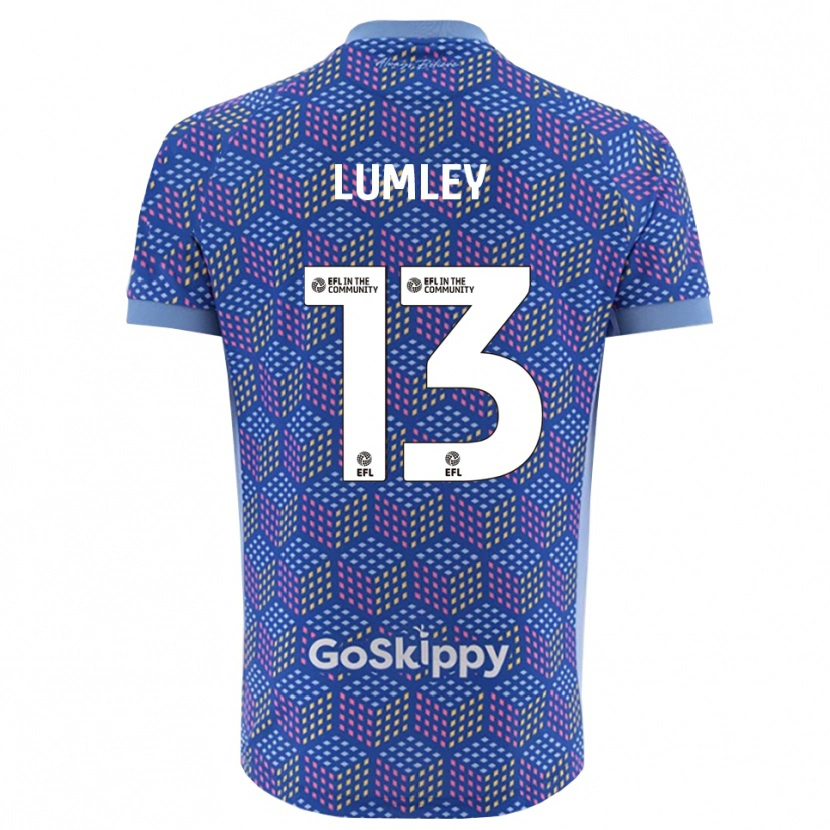 Danxen Damen Joe Lumley #13 Trikot Blau Schwarz Torwarttrikot 2025/26 Schweiz