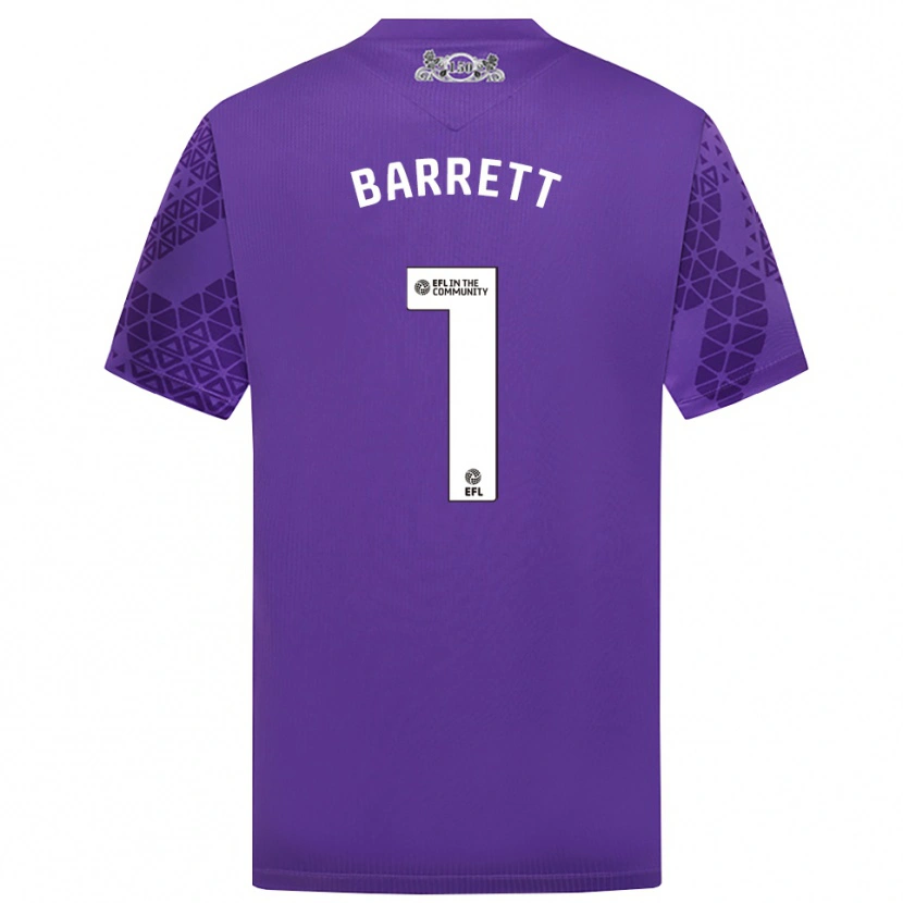 Danxen Damen Jack Barrett #1 Trikot Violett Weiß Torwarttrikot 2025/26 Schweiz