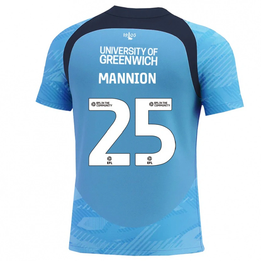Danxen Damen Will Mannion #25 Trikot Blau Weiß Torwarttrikot 2025/26 Schweiz