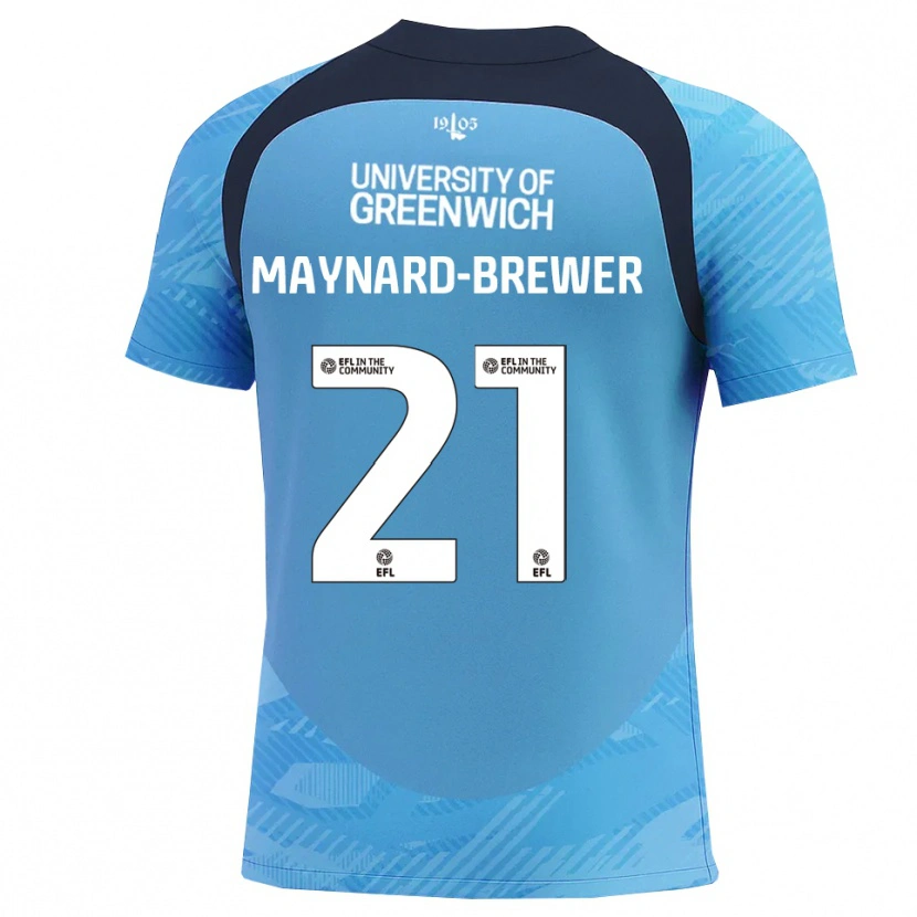 Danxen Damen Ashley Maynard-Brewer #21 Trikot Blau Weiß Torwarttrikot 2025/26 Schweiz