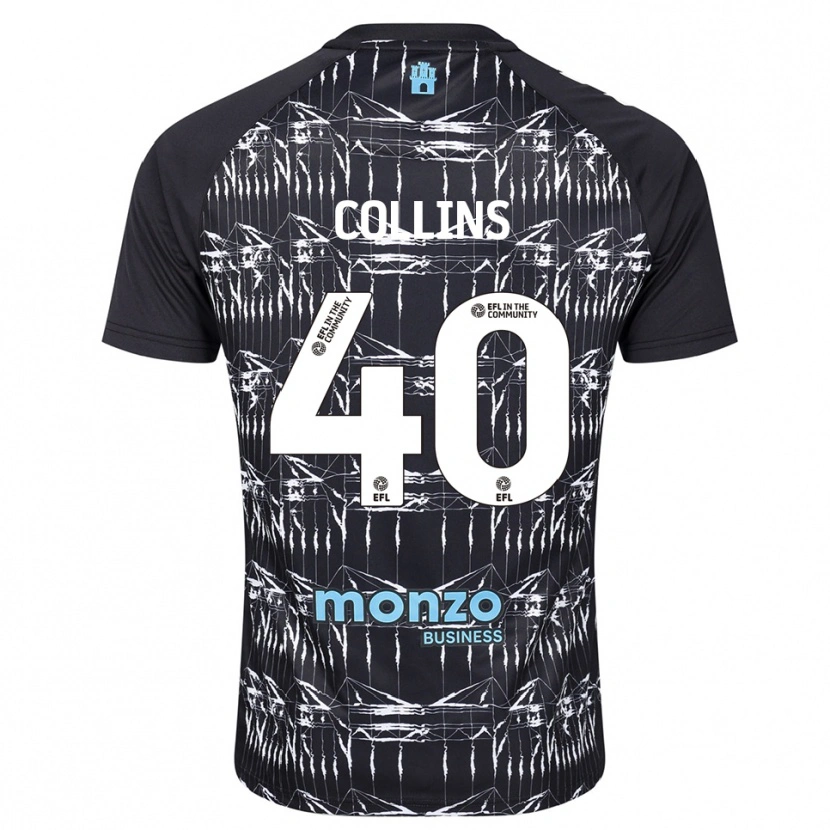 Danxen Damen Brad Collins #40 Trikot Schwarz Blau Torwarttrikot 2025/26 Schweiz