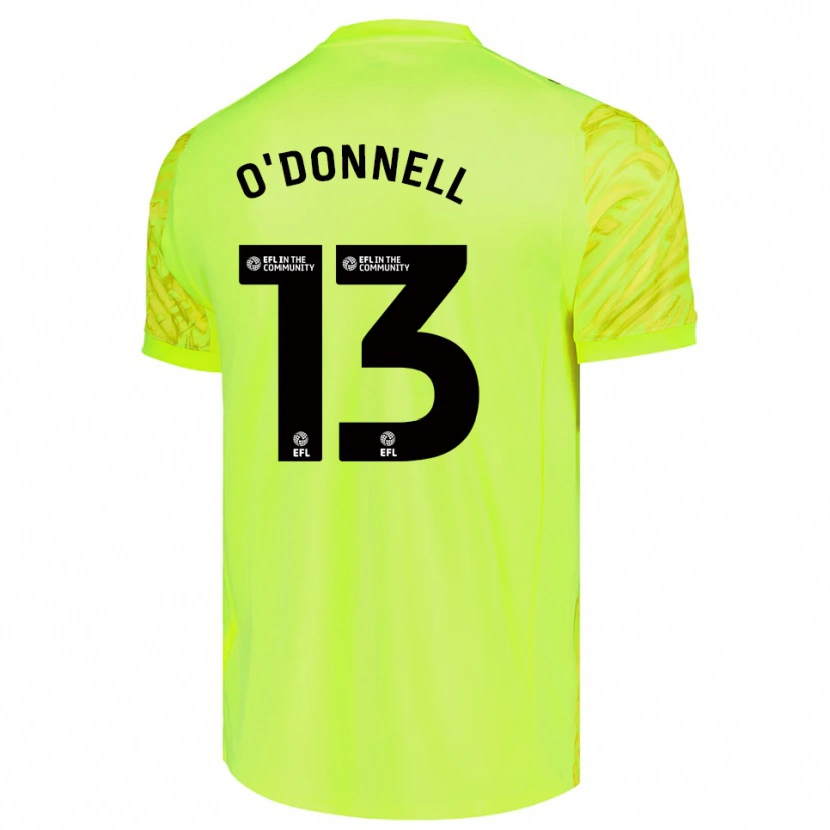 Danxen Damen Richard O'Donnell #13 Trikot Leuchtgrün Torwarttrikot 2025/26 Schweiz