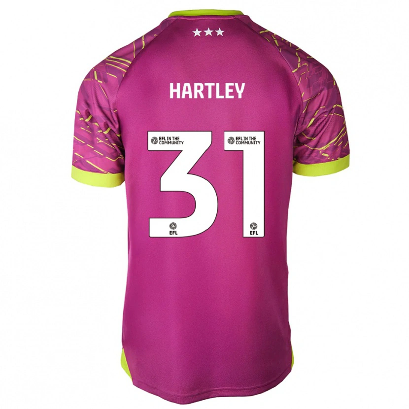 Danxen Damen Laura Hartley #31 Trikot Magentarot Torwarttrikot 2025/26 Schweiz