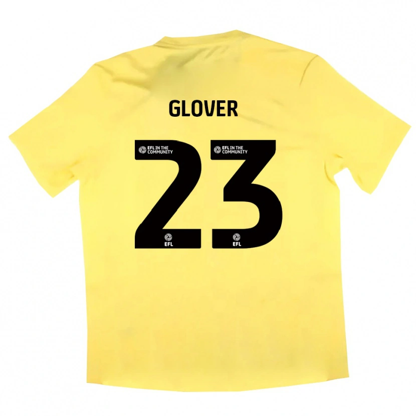 Danxen Damen Tom Glover #23 Trikot Gelb Schwarz Torwarttrikot 2025/26 Schweiz