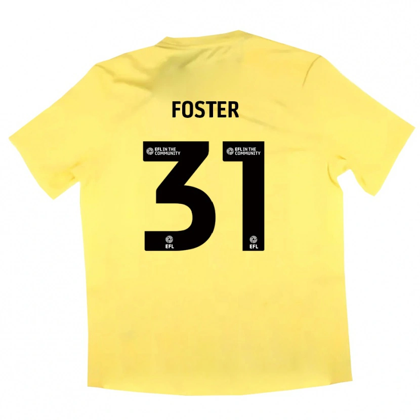 Danxen Damen Owen Foster #31 Trikot Gelb Schwarz Torwarttrikot 2025/26 Schweiz