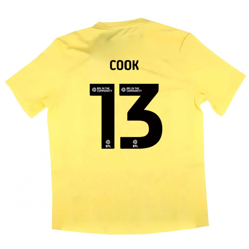 Danxen Damen Ruby Cook #13 Trikot Gelb Schwarz Torwarttrikot 2025/26 Schweiz