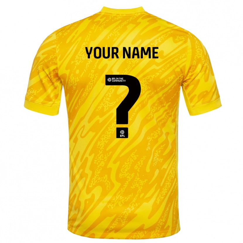 Danxen Damen Portsmouth FC Trikot Gelb Schwarz Torwarttrikot 2025/26 Schweiz