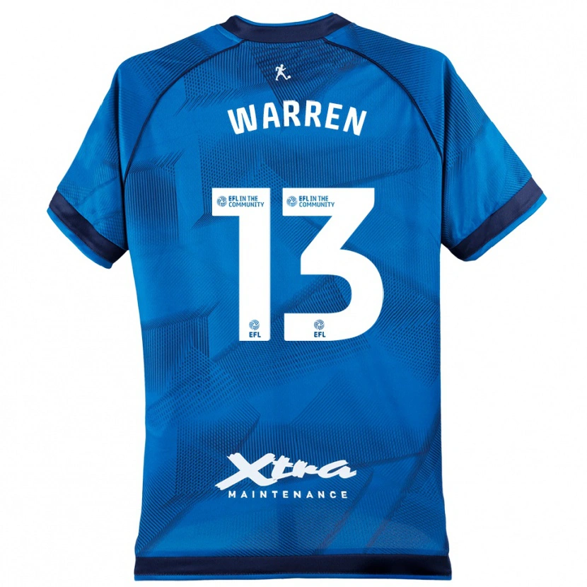 Danxen Damen Charlie Warren #13 Trikot Blau Weiß Torwarttrikot 2025/26 Schweiz