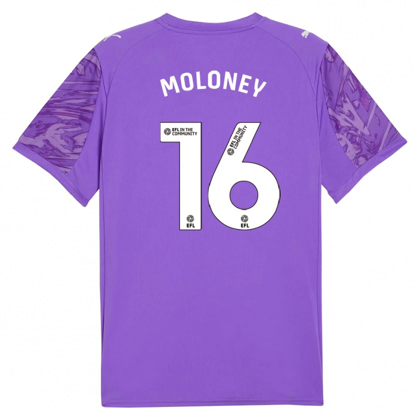 Danxen Damen George Moloney #16 Trikot Lila Weiß Torwarttrikot 2025/26 Schweiz