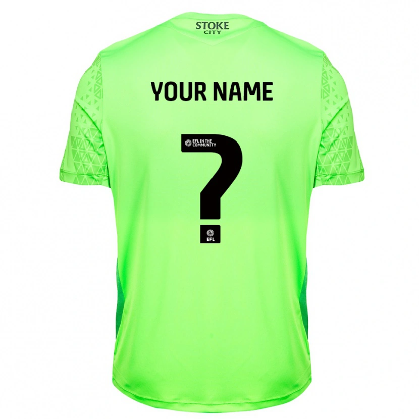 Danxen Damen Stoke City Trikot Grün Schwarz Torwarttrikot 2025/26 Schweiz