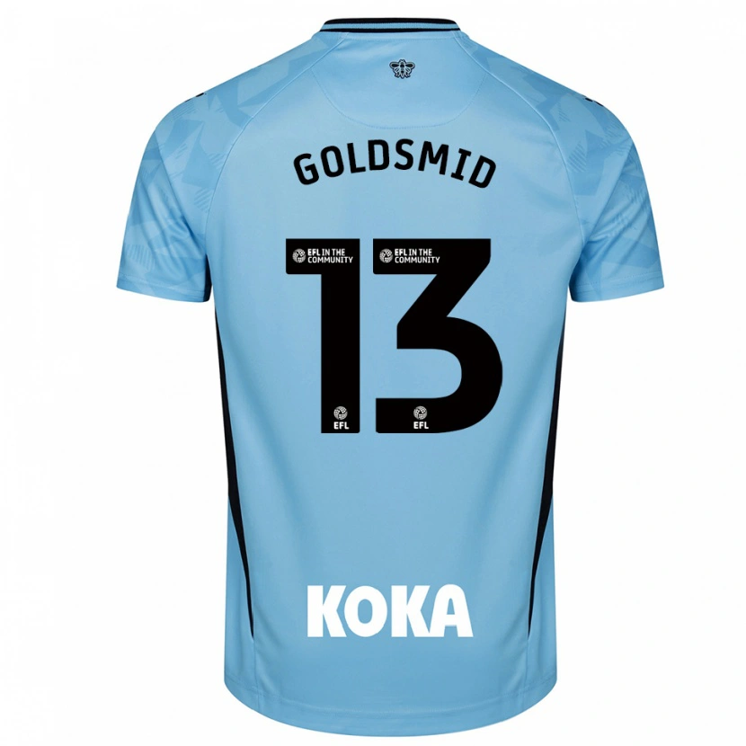 Danxen Damen Jacqui Goldsmid #13 Trikot Hellhimmelblau Torwarttrikot 2025/26 Schweiz