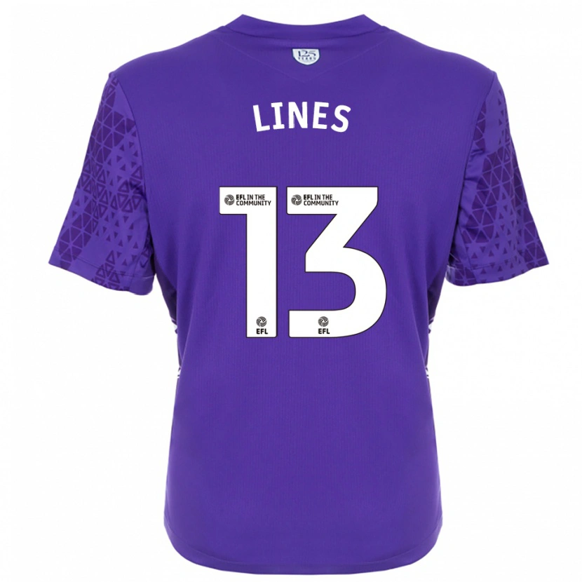Danxen Damen Jack Lines #13 Trikot Violett Weiß Torwarttrikot 2025/26 Schweiz