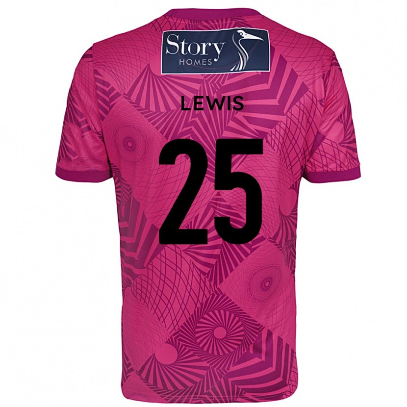 Danxen Damen Harry Lewis #25 Trikot Violett Magenta Torwarttrikot 2025/26 Schweiz