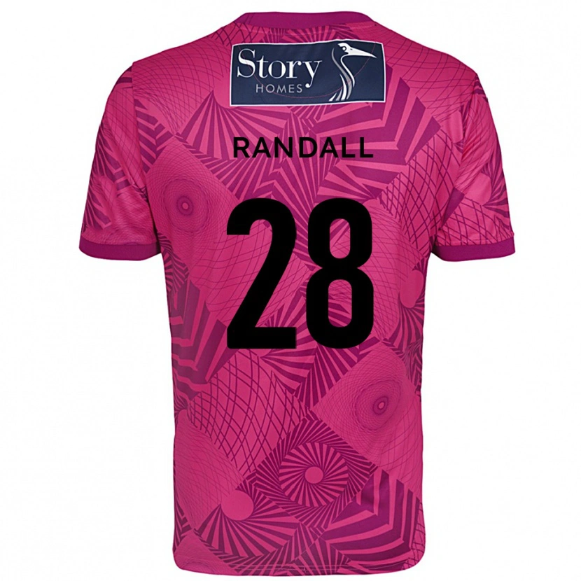 Danxen Damen Thomas Randall #28 Trikot Violett Magenta Torwarttrikot 2025/26 Schweiz