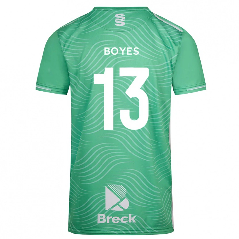 Danxen Damen Patrick Boyes #13 Trikot Mittel Türkis Torwarttrikot 2025/26 Schweiz