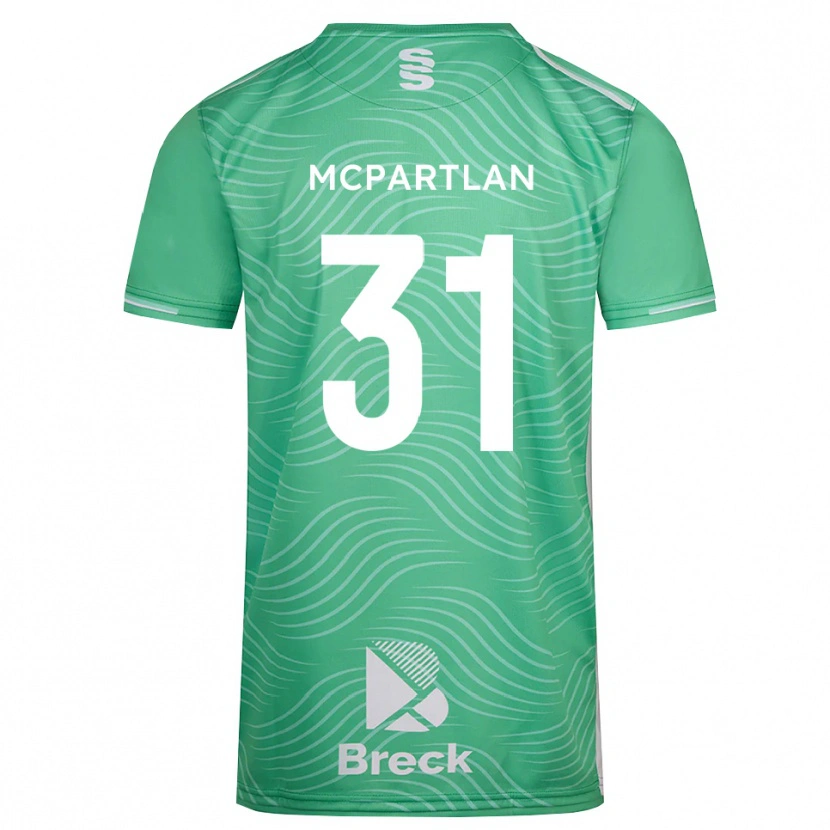 Danxen Damen Cian McPartlan #31 Trikot Mittel Türkis Torwarttrikot 2025/26 Schweiz