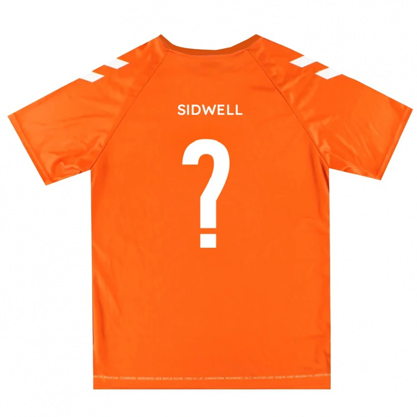 Danxen Damen Rebecca Sidwell #0 Trikot Orange Weiß Torwarttrikot 2025/26 Schweiz