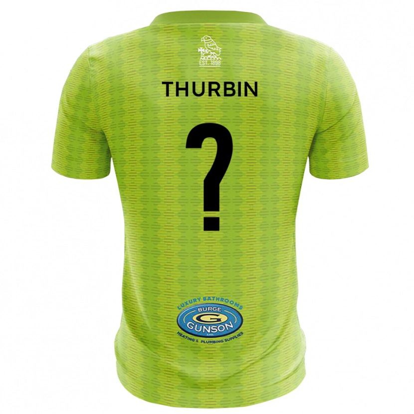 Danxen Damen Johnny Thurbin #0 Trikot Rasen Grün Torwarttrikot 2025/26 Schweiz