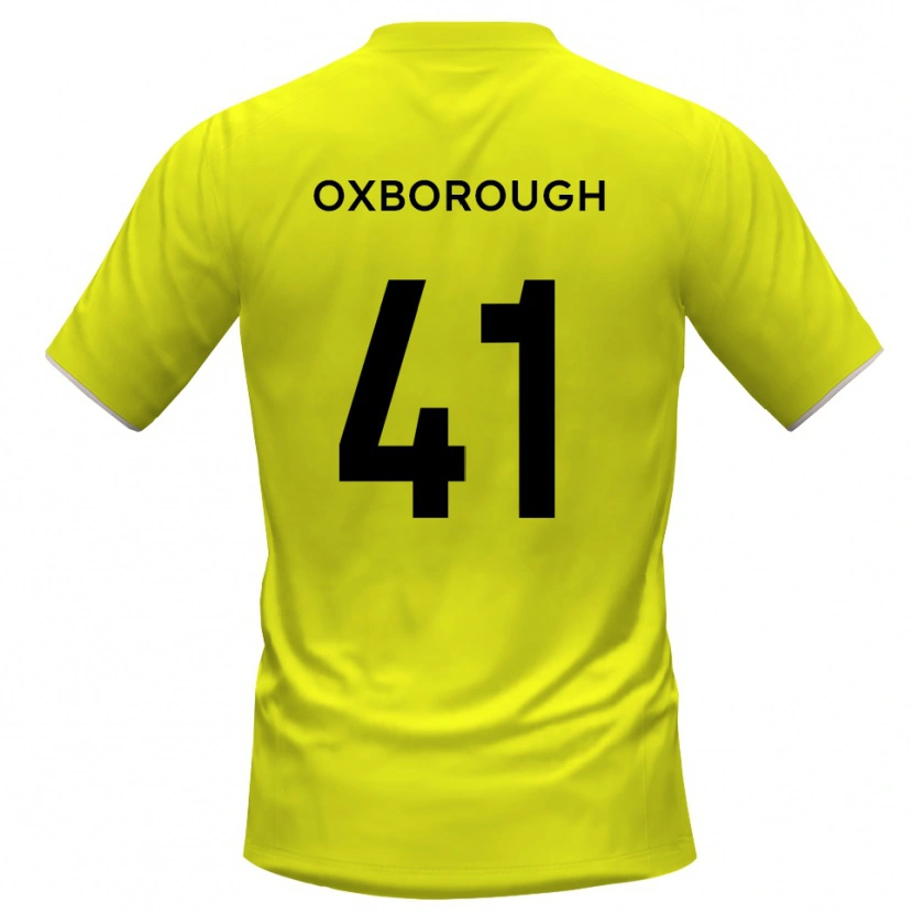 Danxen Damen Ewan Oxborough #41 Trikot Gelb Schwarz Torwarttrikot 2025/26 Schweiz