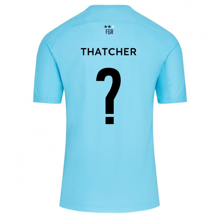 Danxen Damen Katie Thatcher #0 Trikot Himmelblau Weiß Torwarttrikot 2025/26 Schweiz