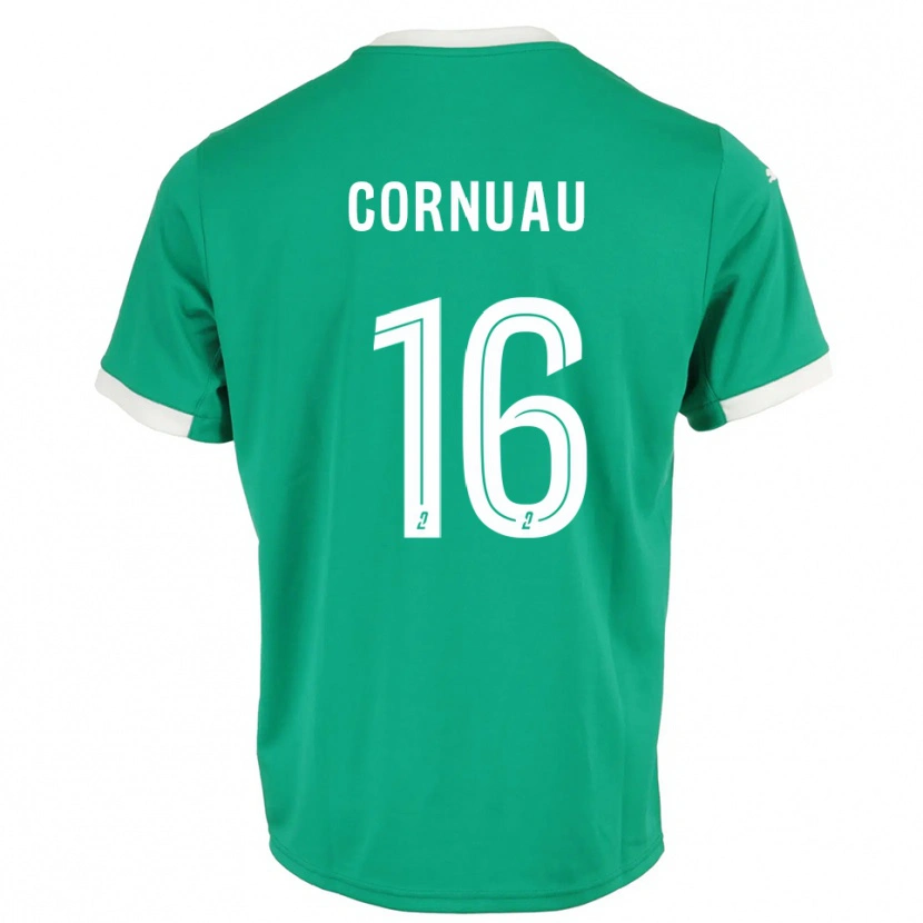 Danxen Damen Nino Cornuau #16 Trikot Grün Weiß Torwarttrikot 2025/26 Schweiz