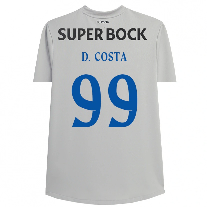 Danxen Damen Diogo Costa #99 Trikot Hellgrau Schwarz Torwarttrikot 2025/26 Schweiz