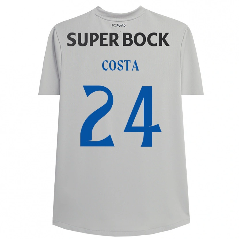 Danxen Damen João Costa #24 Trikot Hellgrau Schwarz Torwarttrikot 2025/26 Schweiz